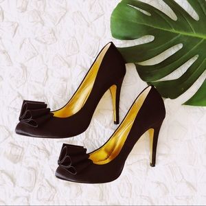 {Ted Baker} satin heels size 6 (UK 4)